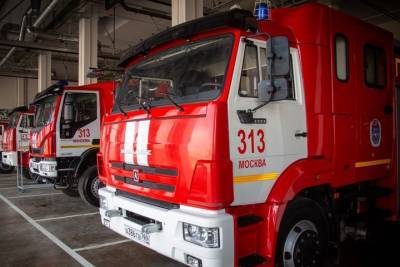 Два человека погибли при пожаре в поселке Кокошкино на юго-западе Москвы
