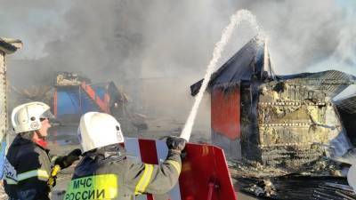 При пожаре на АЗС в Новосибирске пострадали 34 человека
