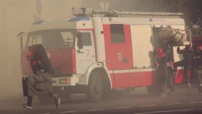 Момент взрыва на АЗС в Новосибирске попал на видео