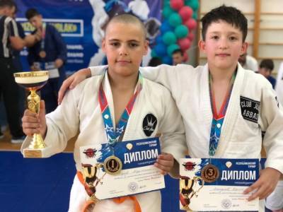 Юные астраханцы завоевали две медали на турнире по дзюдо
