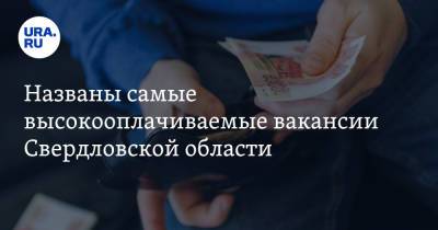 Названы самые высокооплачиваемые вакансии Свердловской области