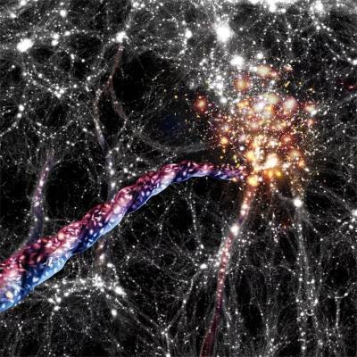 Астрономы обнаружили гигантские вращающиеся структуры во Вселенной