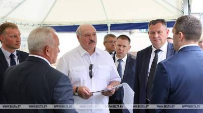 Лукашенко раскритиковал сроки строительства нового цеха на Оршанском мясоконсервном комбинате