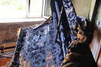 Неисправное зарядное устройство вызвало диванный пожар в Вязьме