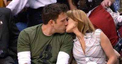 Дженнифер Лопес и Бена Аффлека застукали за поцелуем: видео