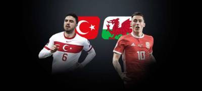 Матч Турция - Уэльс: где смотреть онлайн Евро-2020