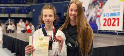 Спортсменка из Петрозаводска завоевала медаль на первенстве России на тхэквондо