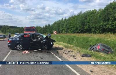 ДТП в Гродненской области с участием двух автомобилей «Ниссан»: погиб подросток