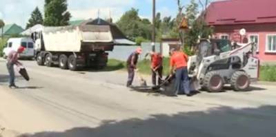 В Ельце идёт масштабный ремонт городских улиц (видео)