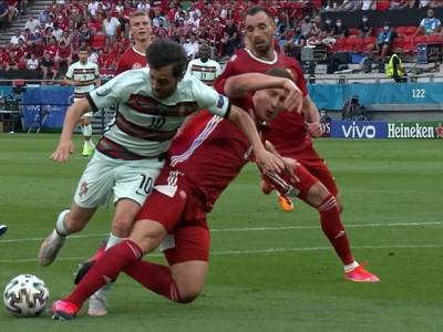 «Дурацкий» гол и Криштиану Роналду позволили Португалии крупно обыграть Венгрию на ЧЕ-2020