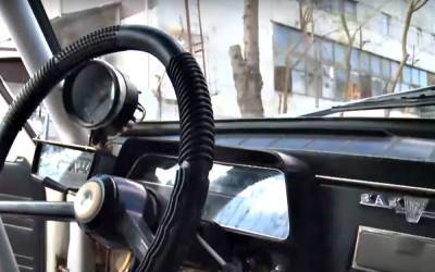 Настоящая "ракета" на колесах: старенький "ушастый" ЗАЗ-968 превратили в раллийный спорткар, видео