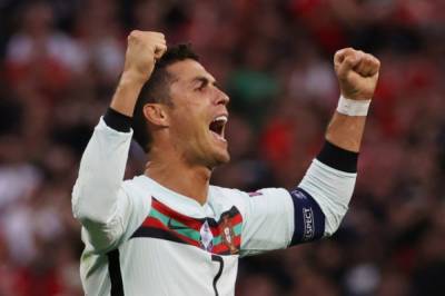 Роналду побил рекорд Платини по забитым мячам на чемпионатах Европы