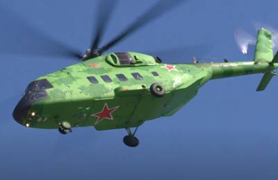 Названы сроки поставки Минобороны третьего вертолёта Ми-38Т