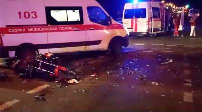 В Минске в ДТП погиб мотоциклист