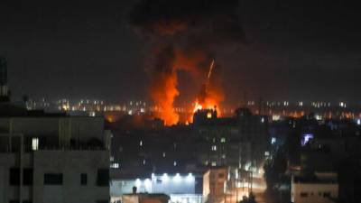 В ответ на огненный террор: ЦАХАЛ атаковал цели террористов в Газе