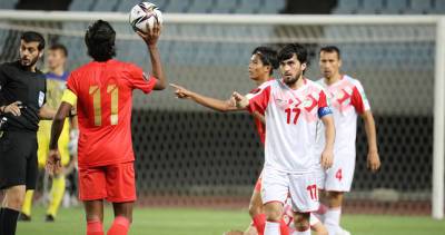 Сборной Таджикистана не хватило четырех голов для выхода в третий раунд отборочного турнира ЧМ-2022