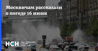 Москвичам рассказали о погоде 16 июня