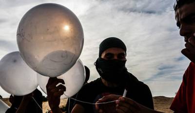 ЦАХАЛ нанес удары по Газе в ответ на запуск зажигательных шаров