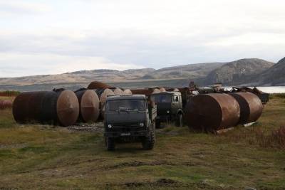Военные на Кильдине собрали 3,5 тысячи тонн мусора