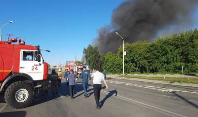Суд арестовал директора сгоревшей в Новосибирске АЗС