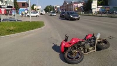 В ДТП в Бердске погиб мотоциклист