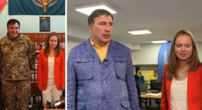 Саакашвили засветился в модном френче за 100 тысяч и своей возлюбленной в деловом турне по Украине (ФОТО)