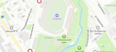 Проезд к стадиону «Спартак» в Петрозаводске перекроют