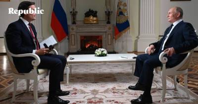 Владимир Путин - Джо Байден - о чем шутит Владимир Путин - republic.ru - Женева