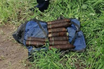 Жители Тверской области нашли военные снаряды в реке