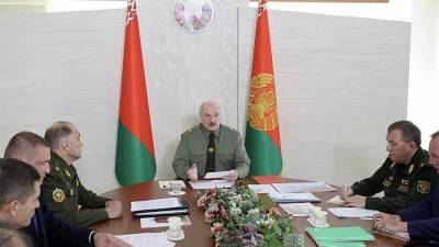 Лукашенко призвал регионы Белоруссии быть готовыми к мобилизации