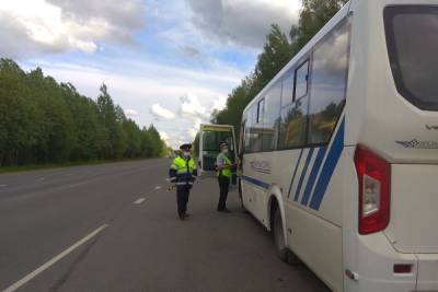 В Карелии водитель автобуса нарушил правила перевозки пассажиров