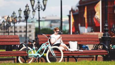 В выходные в Москве ожидается температура выше +30 °C