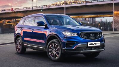 Geely начала производство нового кроссовера Geely Atlas Pro для рынка РФ