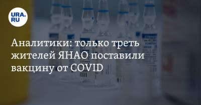 Аналитики: только треть жителей ЯНАО поставили вакцину от COVID