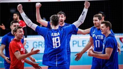 Волейболисты России обыграли Аргентину в Лиге наций