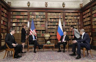 Путин и Байден обменялись шуткой перед переговорами