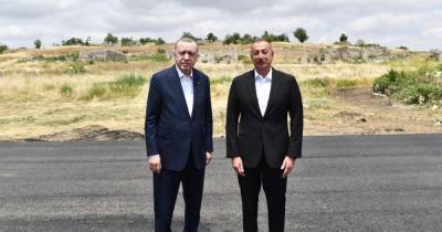 Эрдоган: Турция и Азербайджан вместе отстроят новый Карабах