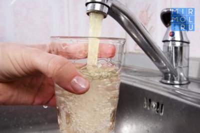 «Махачкалаводоканал» не рекомендует употреблять воду из крана