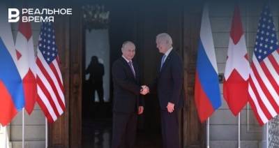 Закончились переговоры Путина и Байдена в узком составе