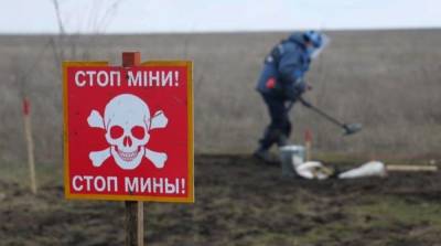 Кабмин одобрил создание перечня заминированных территорий Донбасса