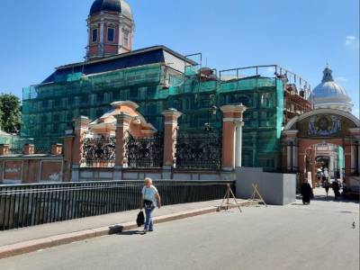 ГАТИ дал «зеленый» свет на реставрацию Благовещенской церкви в Александро-Невской лавре