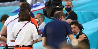 Акция Greenpeace на матче Евро закончилась травмами и извинениями