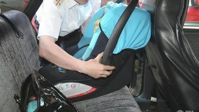 В Госавтоинспекции рассказали о безопасных местах в автомобиле для перевозки детей