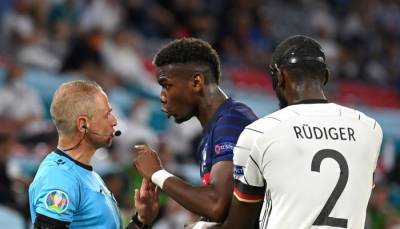 УЕФА не будет вести расследование в отношении Рюдигера за укус Погба