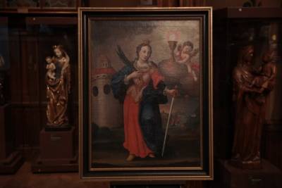 Музей Ханенко получил в подарок редкую картину ХVIII века от шведского профессора