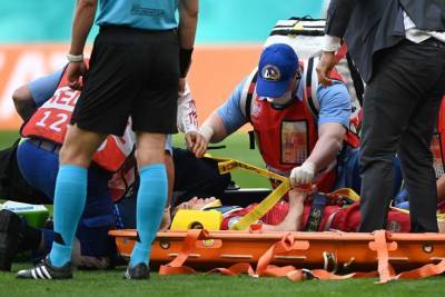 Защитник сборной России Марио Фернандес получил серьезную травму в матче с Финляндией