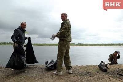 Сыктывкарцы очистят берег Вычегды от мусора