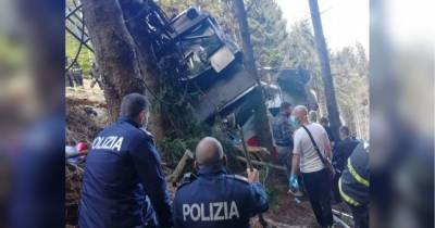 У мережі з'явилися моторошні кадри трагедії на канатній дорозі в Італії, жертвами якої стали 14 осіб