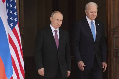 Путин и Байден «мазком» затронули вопрос Украины
