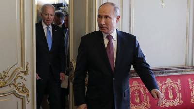 Путин и Байден 2 часа беседовали «с глазу на глаз»